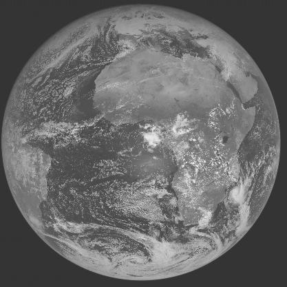 Meteosat-7 imagery for 2006-02-03 12:00 UTC Copyright � 2006 EUMETSAT