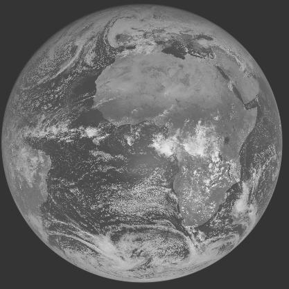 Meteosat-7 imagery for 2006-02-04 12:00 UTC Copyright � 2006 EUMETSAT