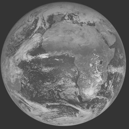 Meteosat-7 imagery for 2006-02-06 12:00 UTC Copyright � 2006 EUMETSAT