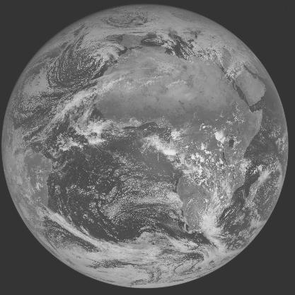 Meteosat-7 imagery for 2006-02-08 12:00 UTC Copyright � 2006 EUMETSAT