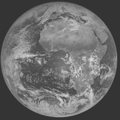 Meteosat-7 imagery for 2006-02-13 12:00 UTC Copyright � 2006 EUMETSAT