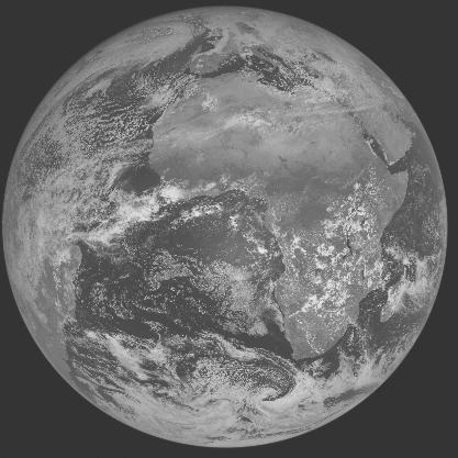 Meteosat-7 imagery for 2006-02-14 12:00 UTC Copyright � 2006 EUMETSAT