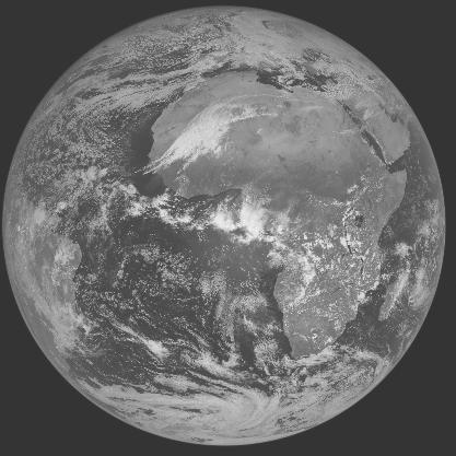 Meteosat-7 imagery for 2006-02-16 12:00 UTC Copyright � 2006 EUMETSAT