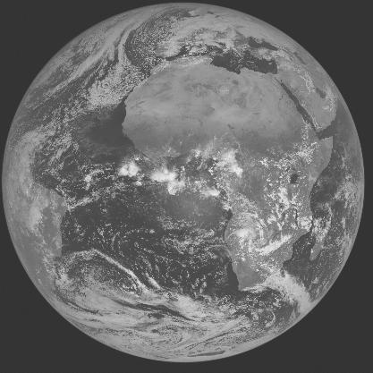 Meteosat-7 imagery for 2006-02-21 12:00 UTC Copyright � 2006 EUMETSAT