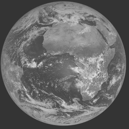 Meteosat-7 imagery for 2006-02-23 12:00 UTC Copyright � 2006 EUMETSAT