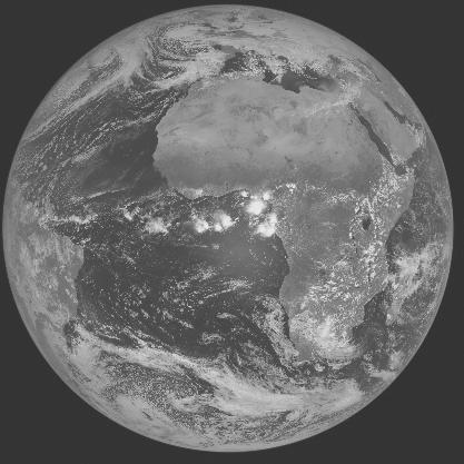 Meteosat-7 imagery for 2006-02-25 12:00 UTC Copyright � 2006 EUMETSAT