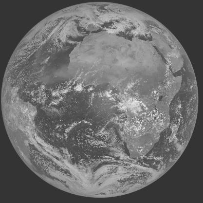 Meteosat-7 imagery for 2006-03-11 12:00 UTC Copyright � 2006 EUMETSAT
