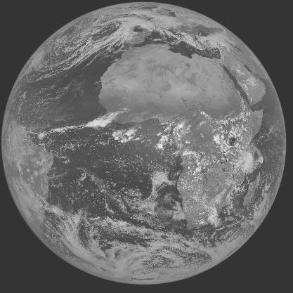 Meteosat-7 imagery for 2006-03-25 12:00 UTC Copyright � 2006 EUMETSAT