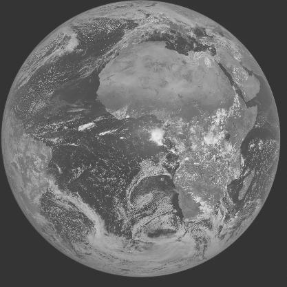 Meteosat-7 imagery for 2006-03-27 12:00 UTC Copyright � 2006 EUMETSAT
