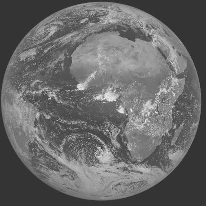 Meteosat-7 imagery for 2006-04-01 12:00 UTC Copyright � 2006 EUMETSAT