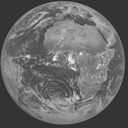 Meteosat-7 imagery for 2006-04-02 12:00 UTC Copyright � 2006 EUMETSAT