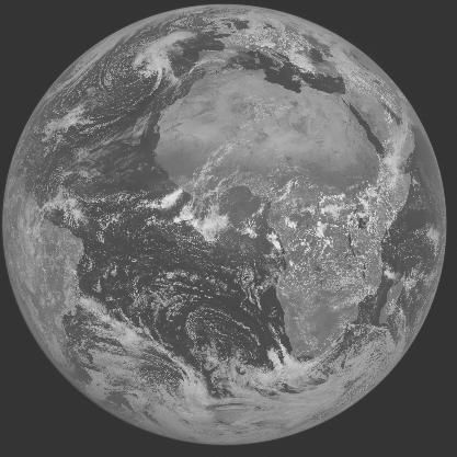 Meteosat-7 imagery for 2006-04-03 12:00 UTC Copyright � 2006 EUMETSAT